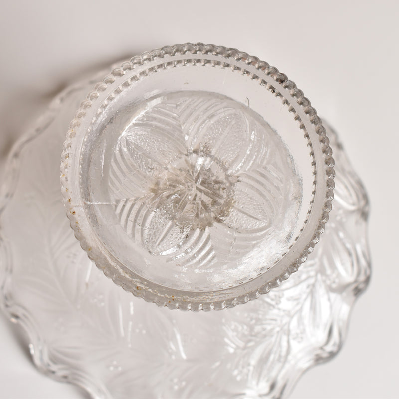 Vintage Glass Compote Gui