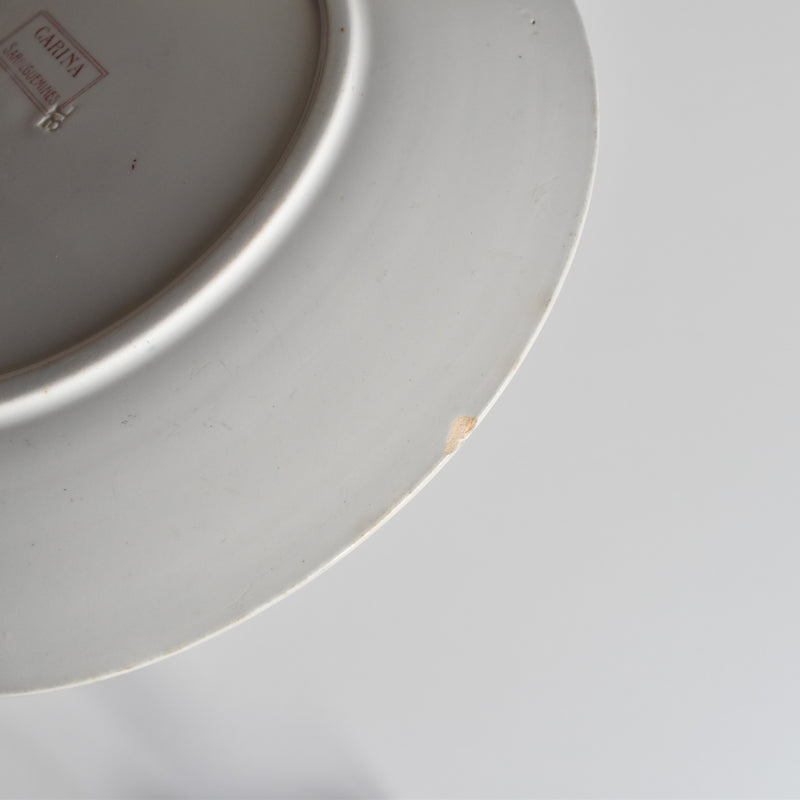 アンティークプレート U&Cサルグミンヌ Carina B