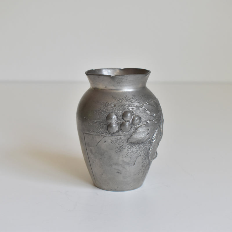 アンティークピューター スモール花器 A.Surjous