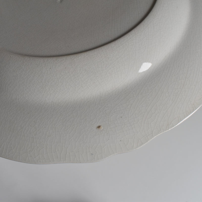 Antique Plate Minton Creamware A