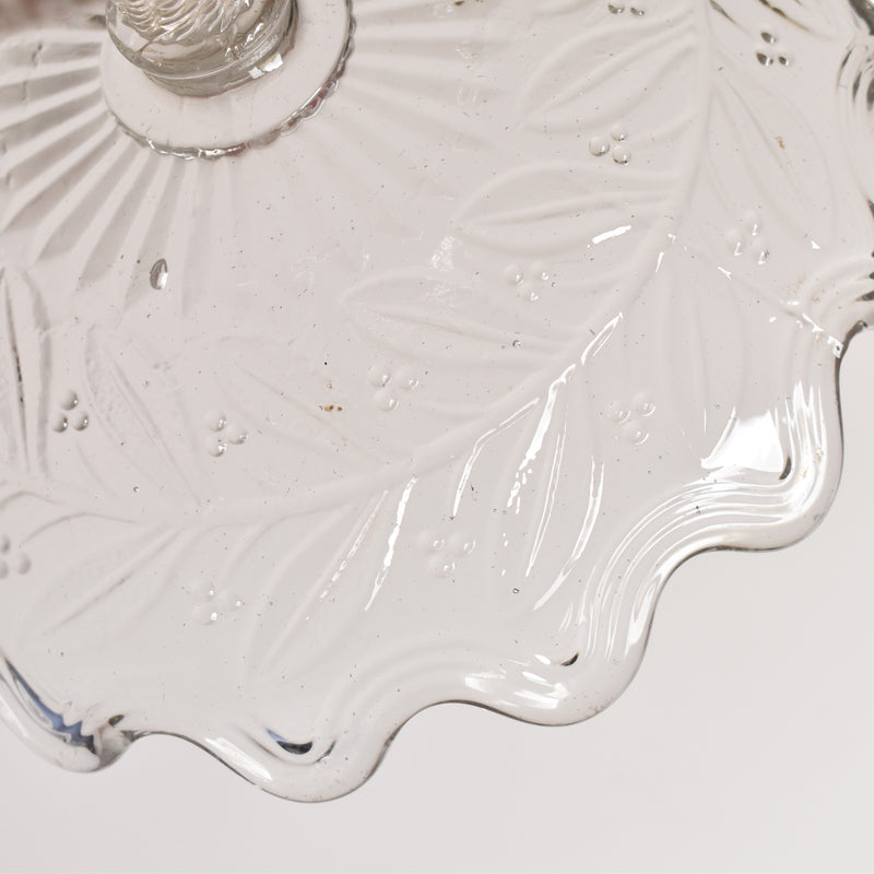 Vintage Glass Compote Gui