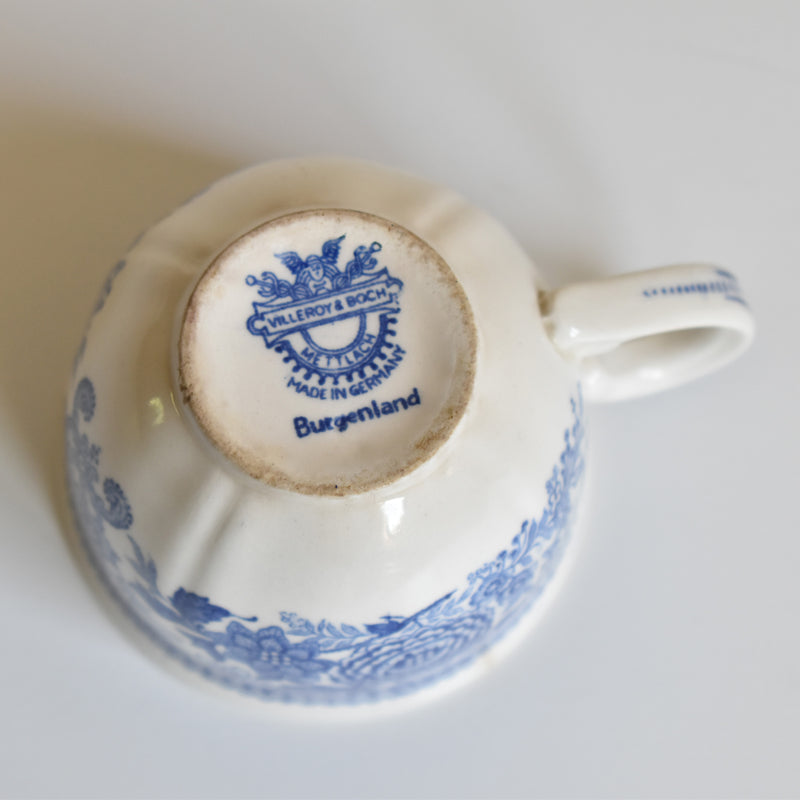 Vintage Coffee Cup & Saucer Villeroy & Boch Burgenland