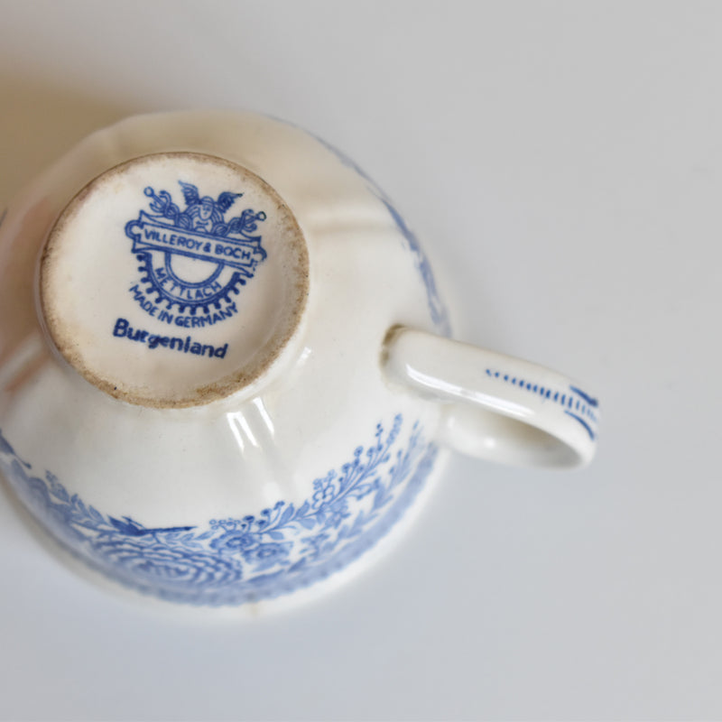 Vintage Coffee Cup & Saucer Villeroy & Boch Burgenland