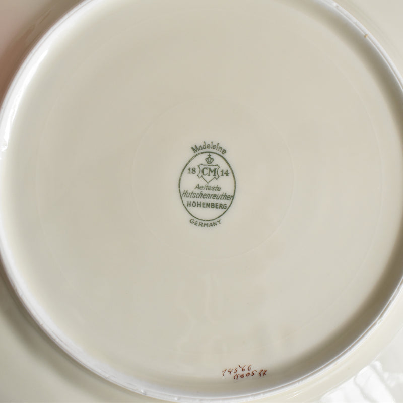 Vintage Plate Hutschenreuther Germany Madeleine A