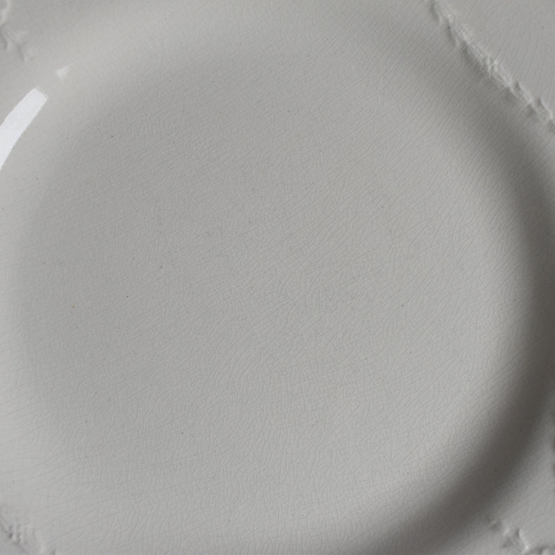 Antique Plate Minton Creamware A