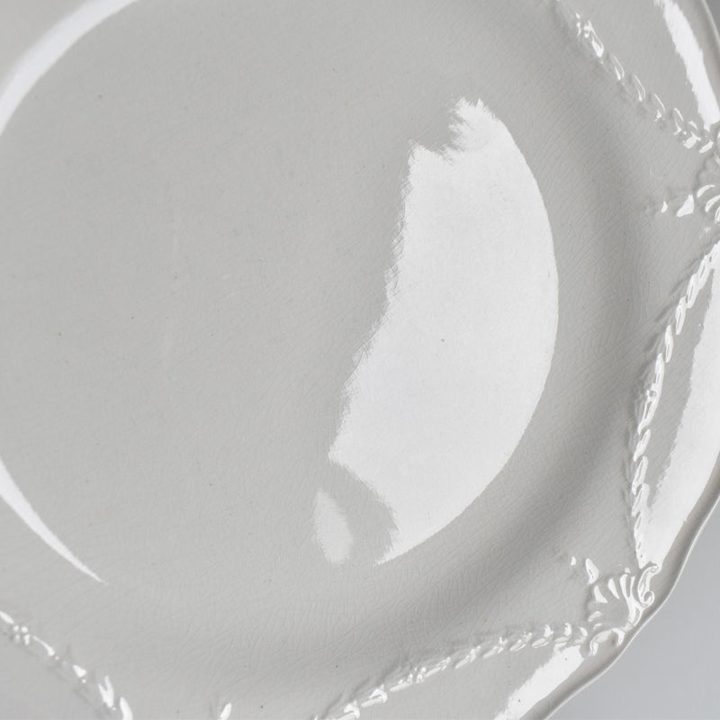 Antique Plate Minton Creamware A