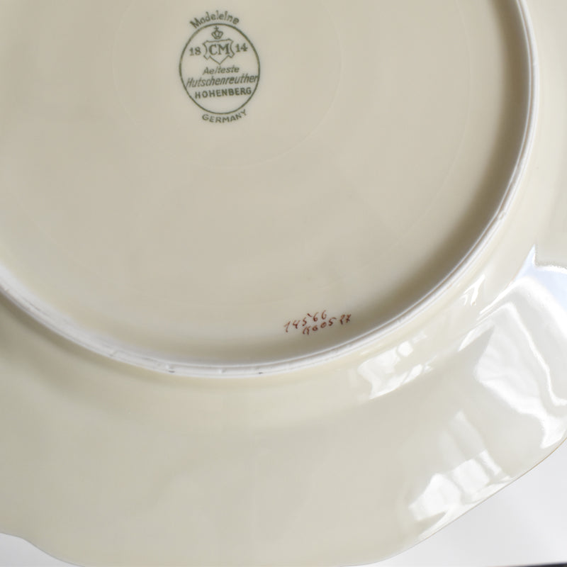 Vintage Plate Hutschenreuther Germany Madeleine A