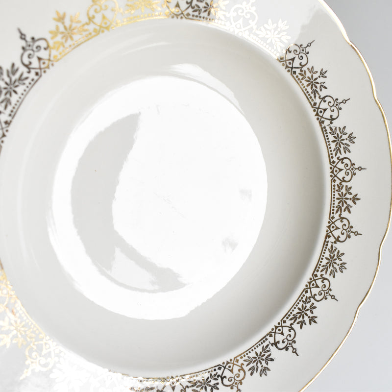 Vintage Deep Dish Villeroy & Boch 7206 Gold F