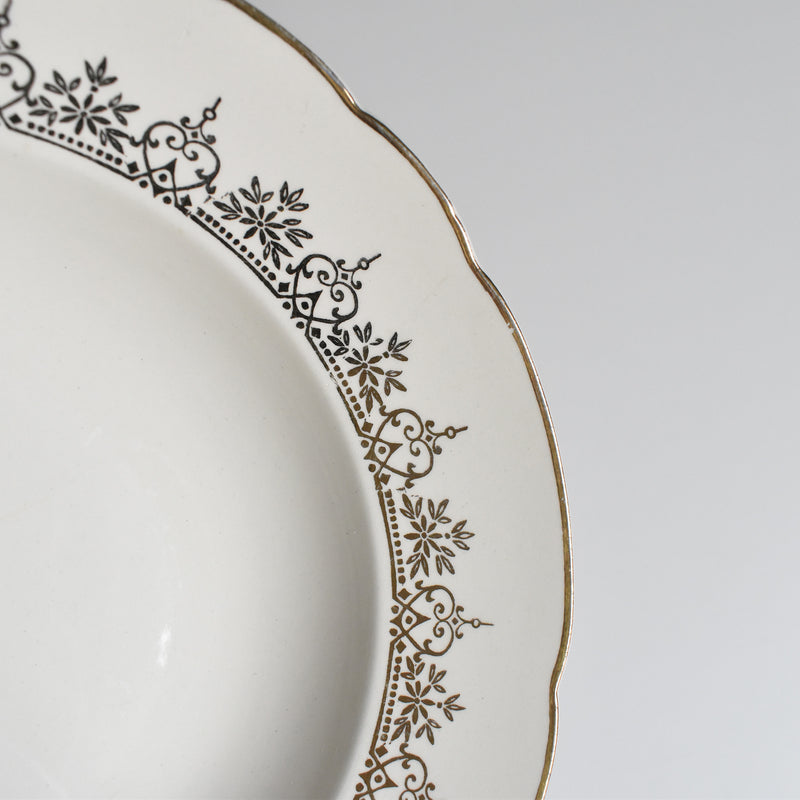 Vintage Deep Dish Villeroy & Boch 7206 Gold F