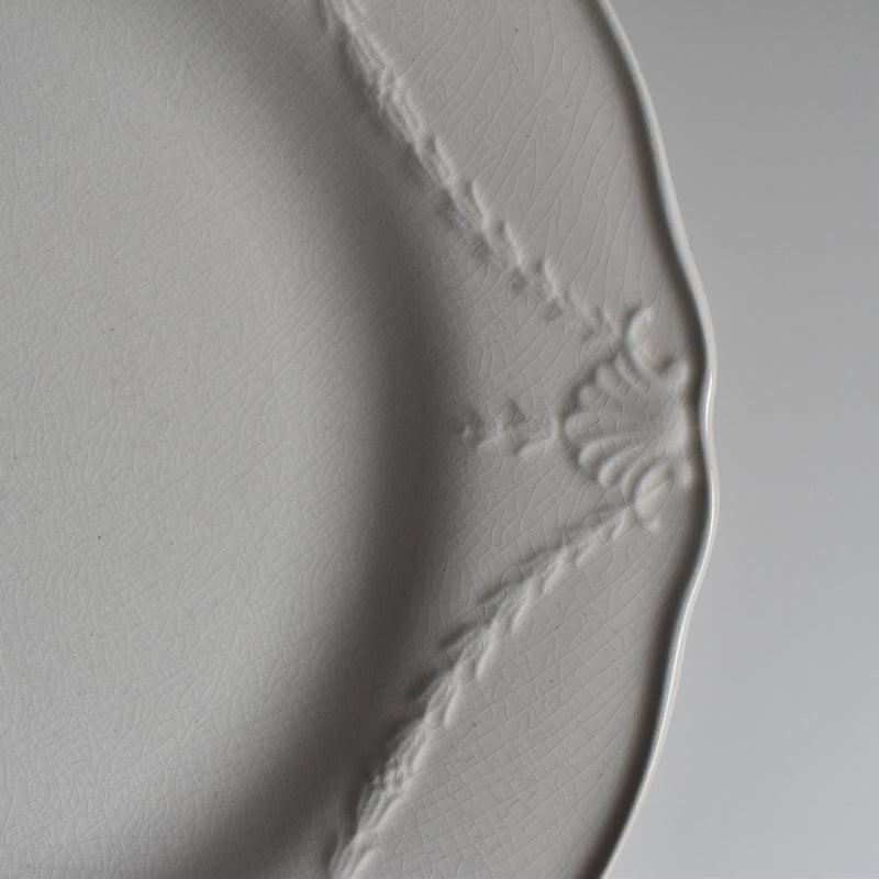 Antique Plate Minton Creamware A