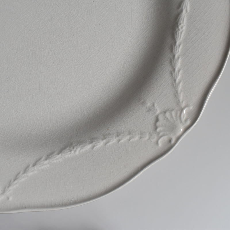 Antique Plate Minton Creamware A