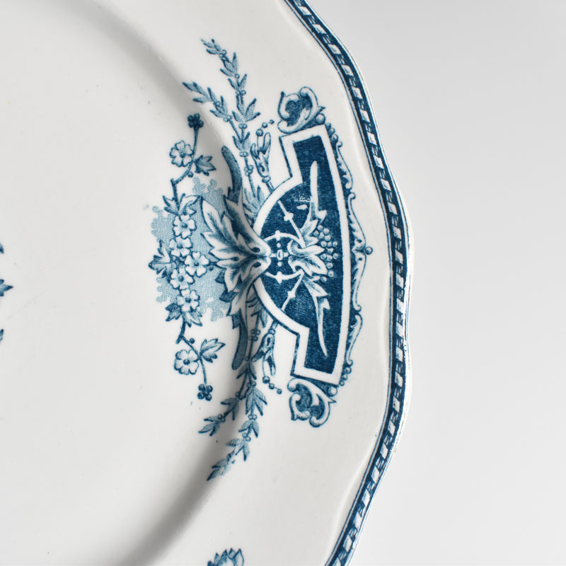 Antique Plate LG Clairfontaine Neva