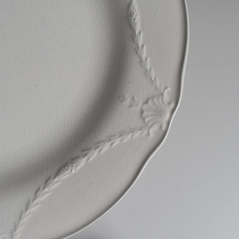 Antique Plate Minton Creamware A