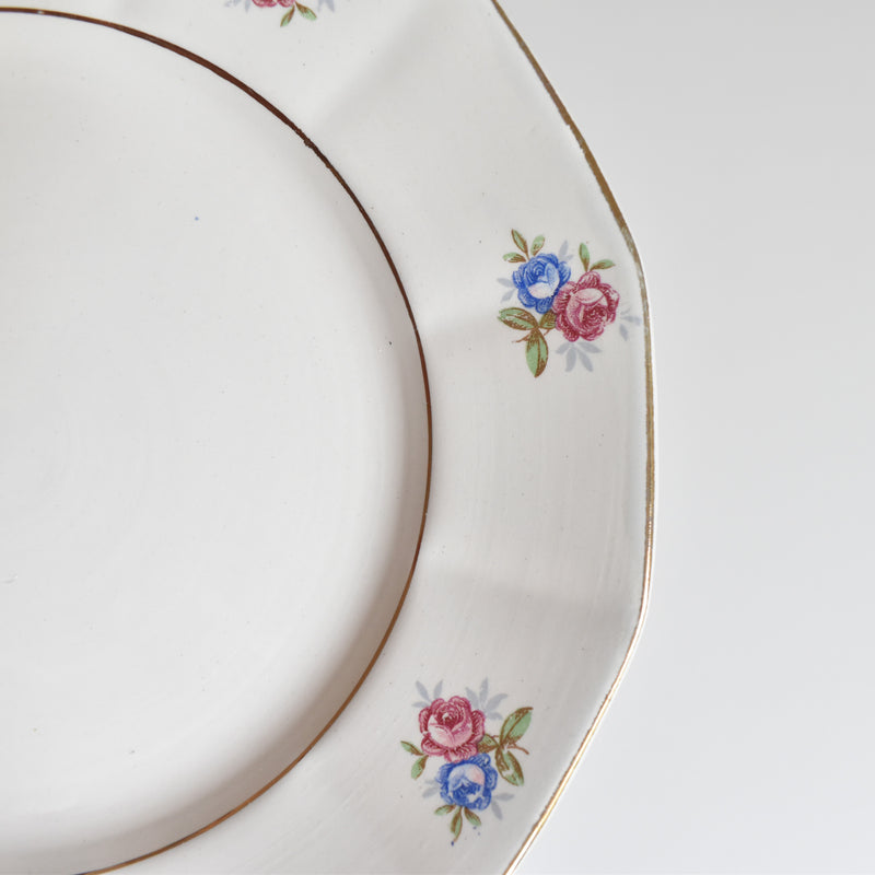 Vintage Dessert Plate Digoin & Sarreguemines 9123 A