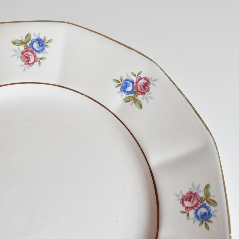Vintage Dessert Plate Digoin & Sarreguemines 9123 A