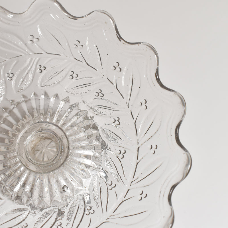 Vintage Glass Compote Gui
