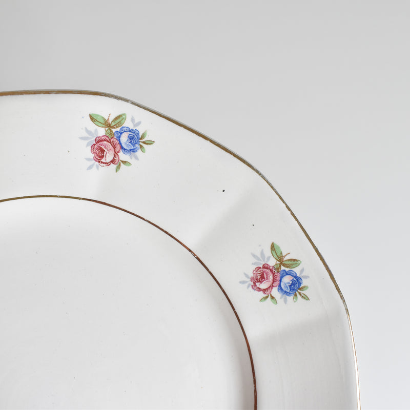 Vintage Dessert Plate Digoin & Sarreguemines 9123 A
