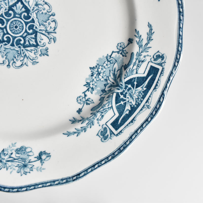 Antique Plate LG Clairfontaine Neva