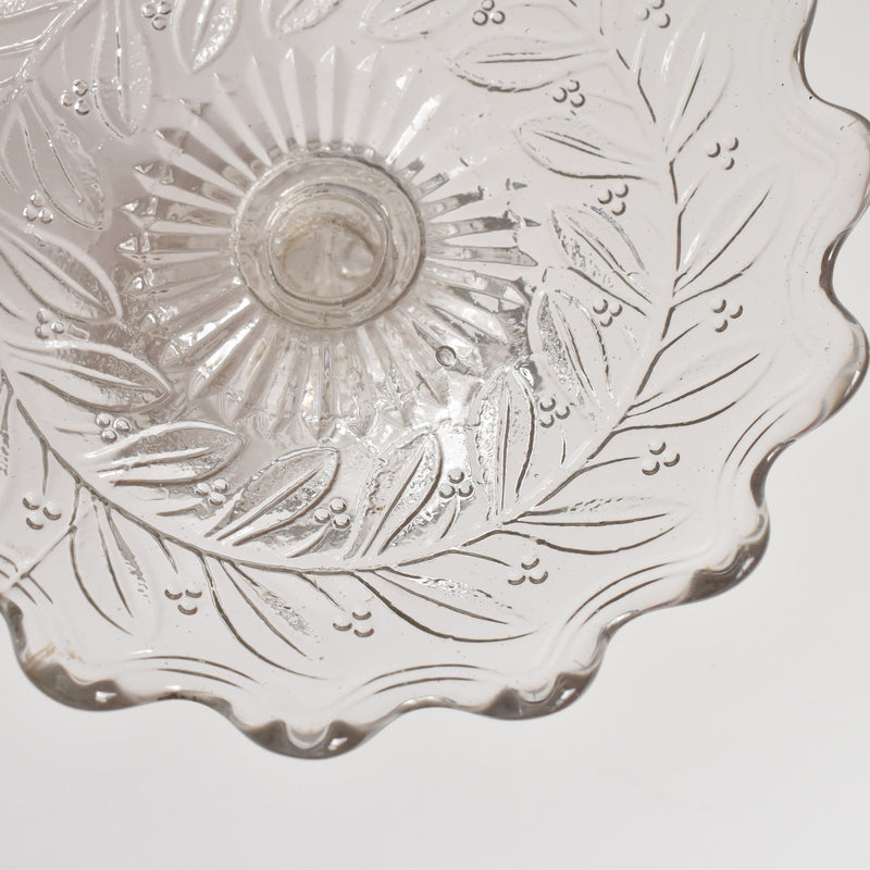 Vintage Glass Compote Gui
