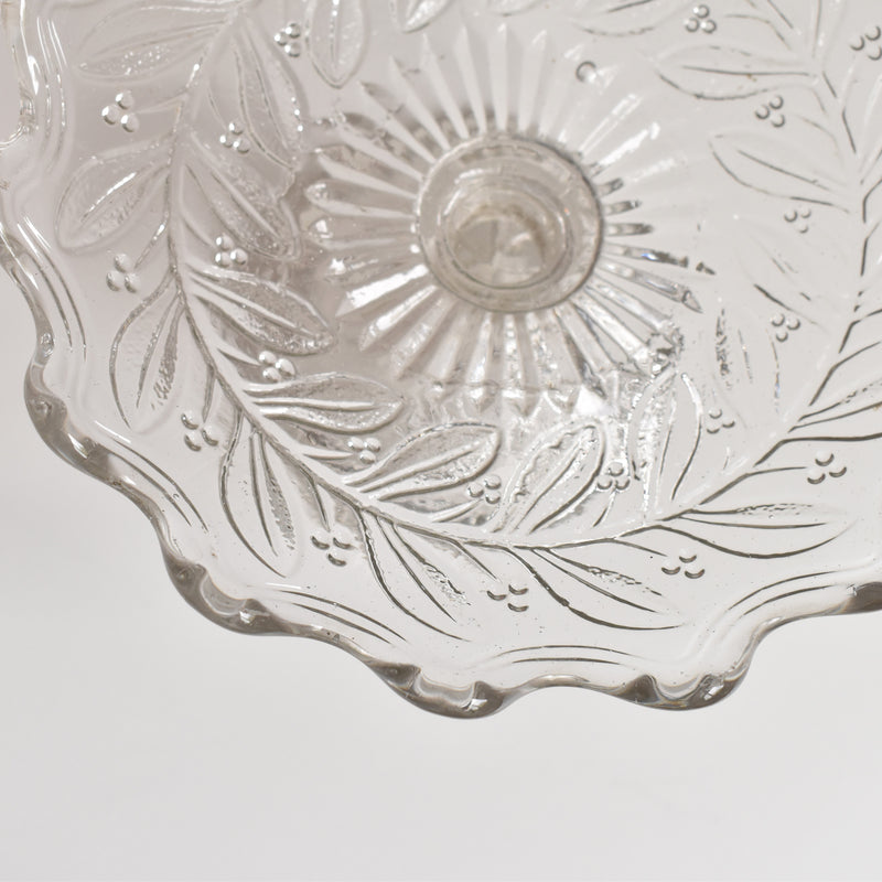 Vintage Glass Compote Gui