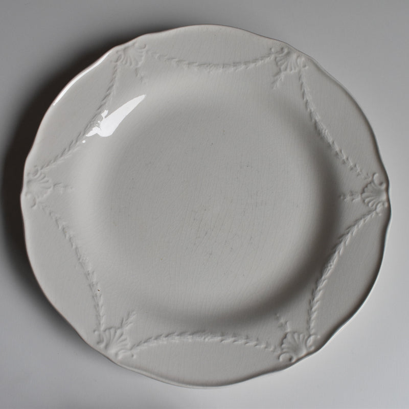 Antique Plate Minton Creamware B