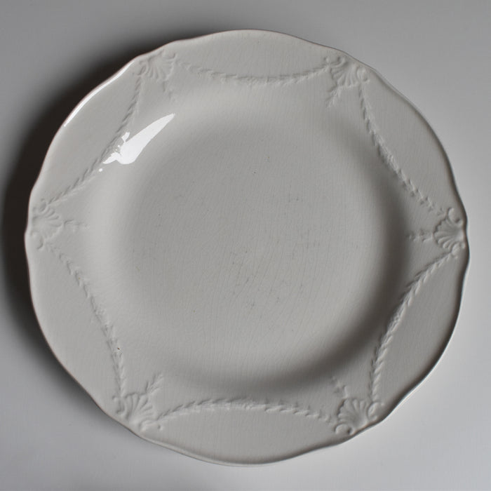 アンティークプレート ミントン クリームウエア B