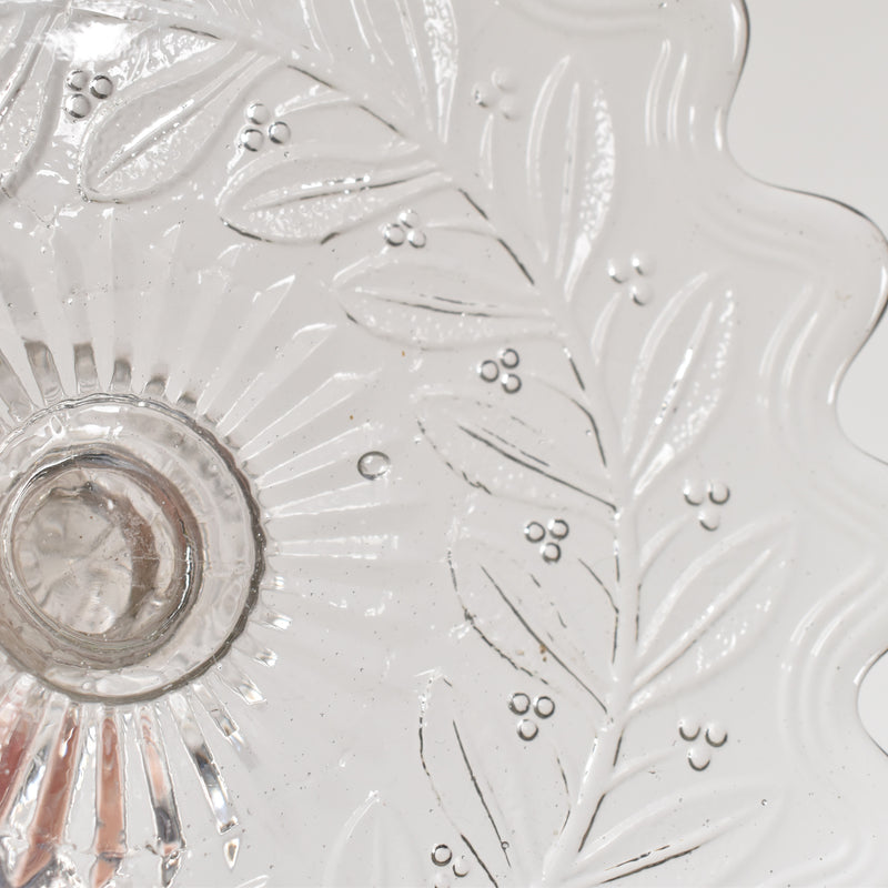Vintage Glass Compote Gui