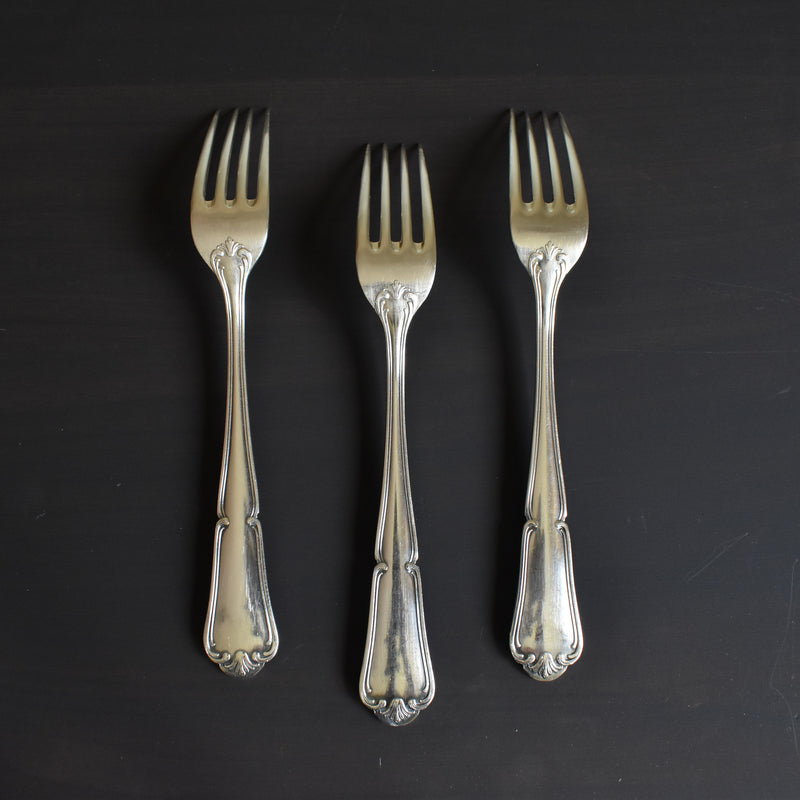 Vintage Silver-plated Fork by François Frionnet