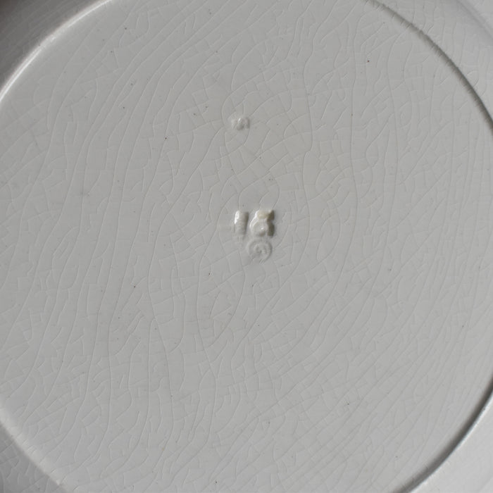 アンティークプレート ミントン クリームウエア B