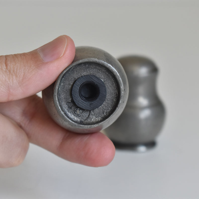 Vintage Pewter Salt & Pepper