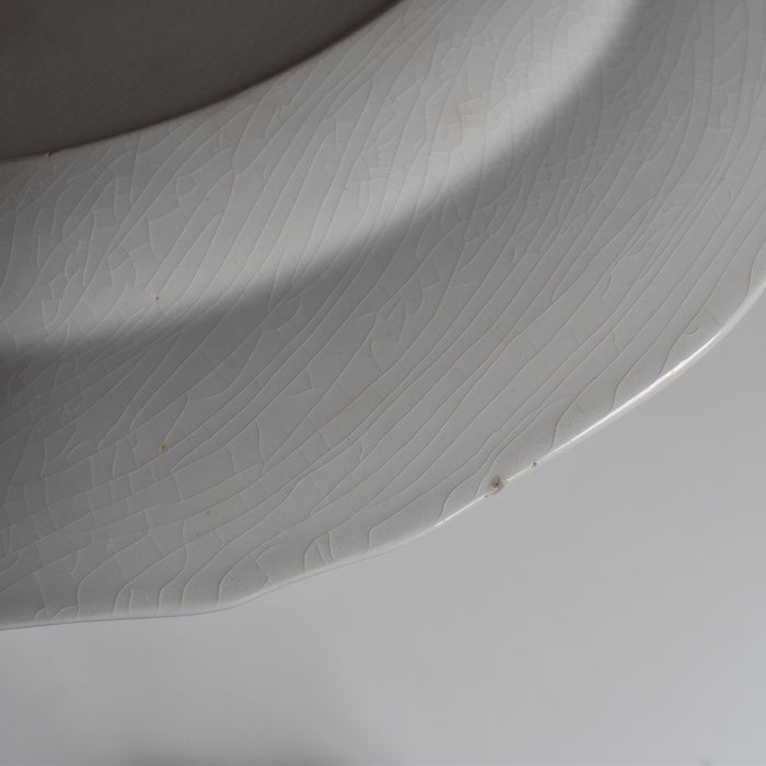 アンティークプレート ミントン クリームウエア B