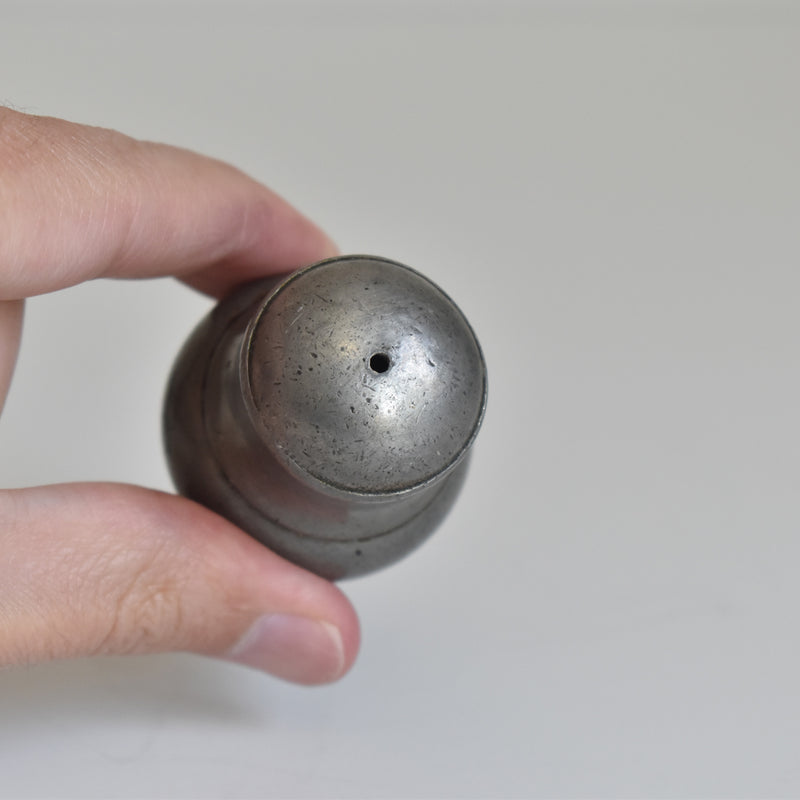 Vintage Pewter Salt & Pepper