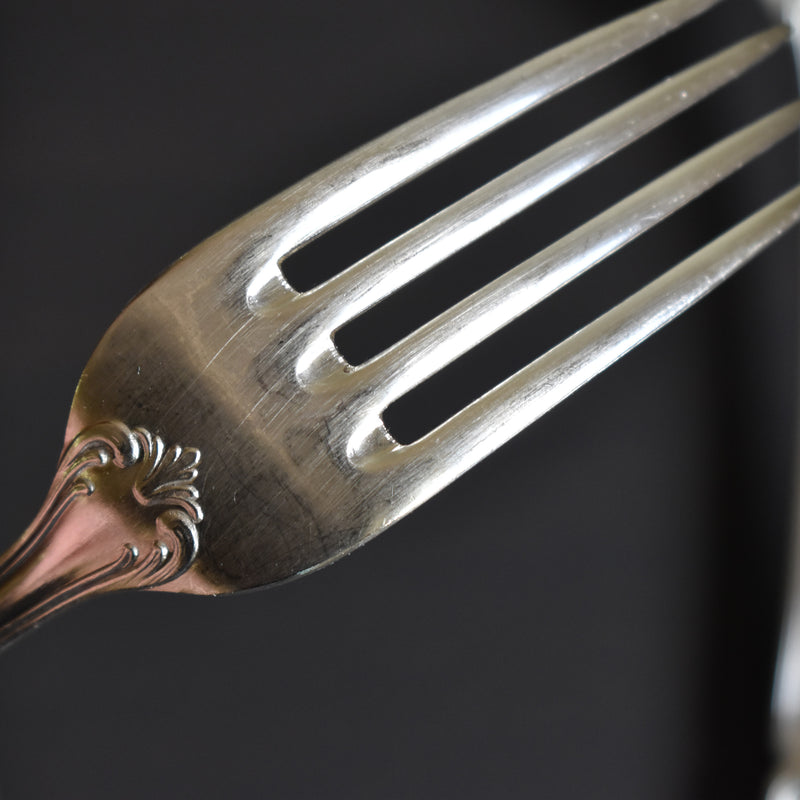 Vintage Silver-plated Fork by François Frionnet