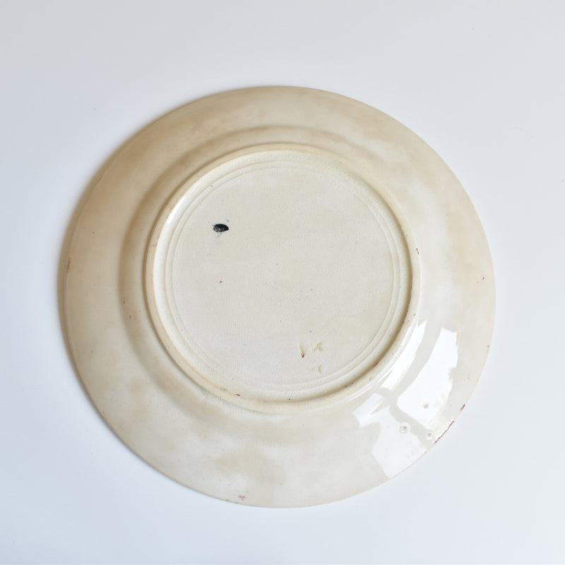 Antique Plate Onan Eglantines A