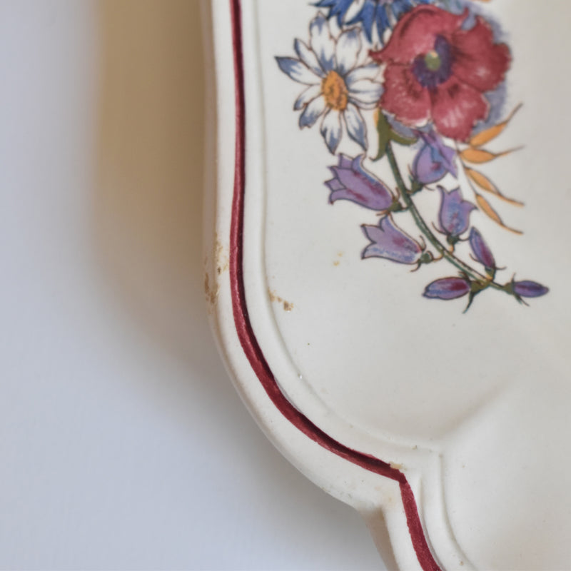 Vintage Oval Platter, Digoin & Sarreguemines Agreste