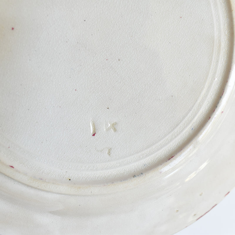 Antique Plate Onan Eglantines A