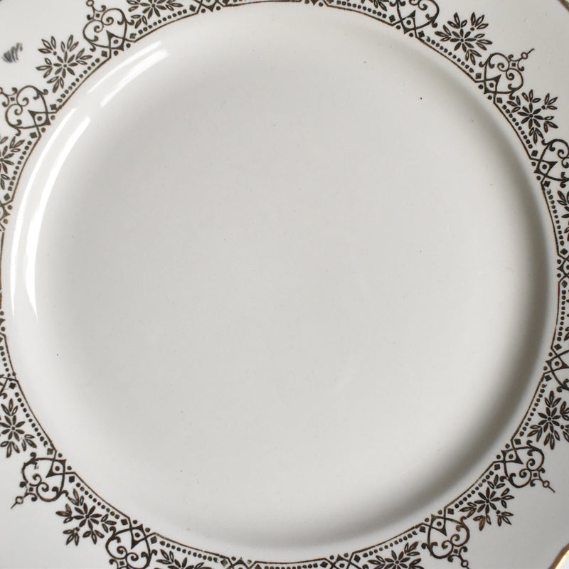 Vintage Plate Villeroy & Boch 7206 Gold A