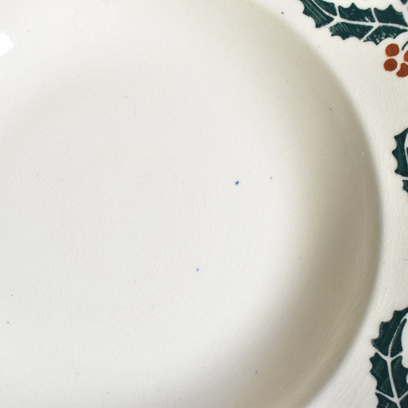 Vintage Deep Plate, KG Lunéville Houx