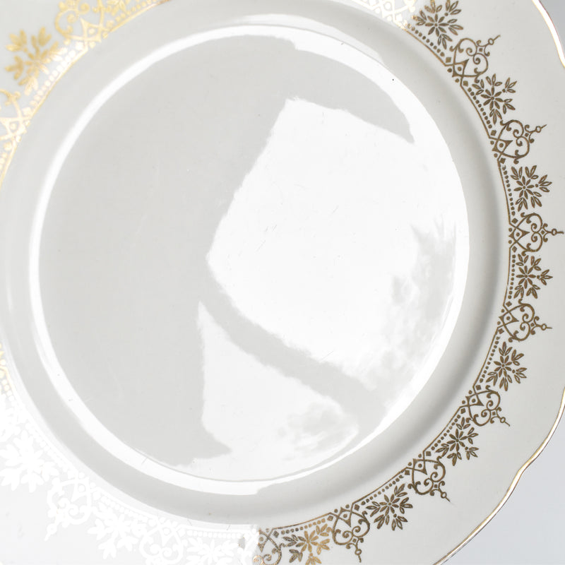 Vintage Plate Villeroy & Boch 7206 Gold A