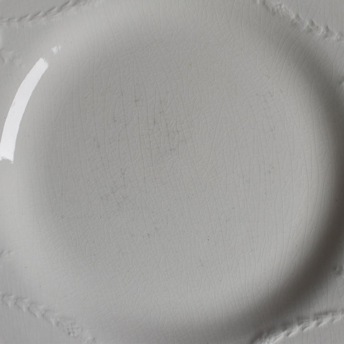 アンティークプレート ミントン クリームウエア B