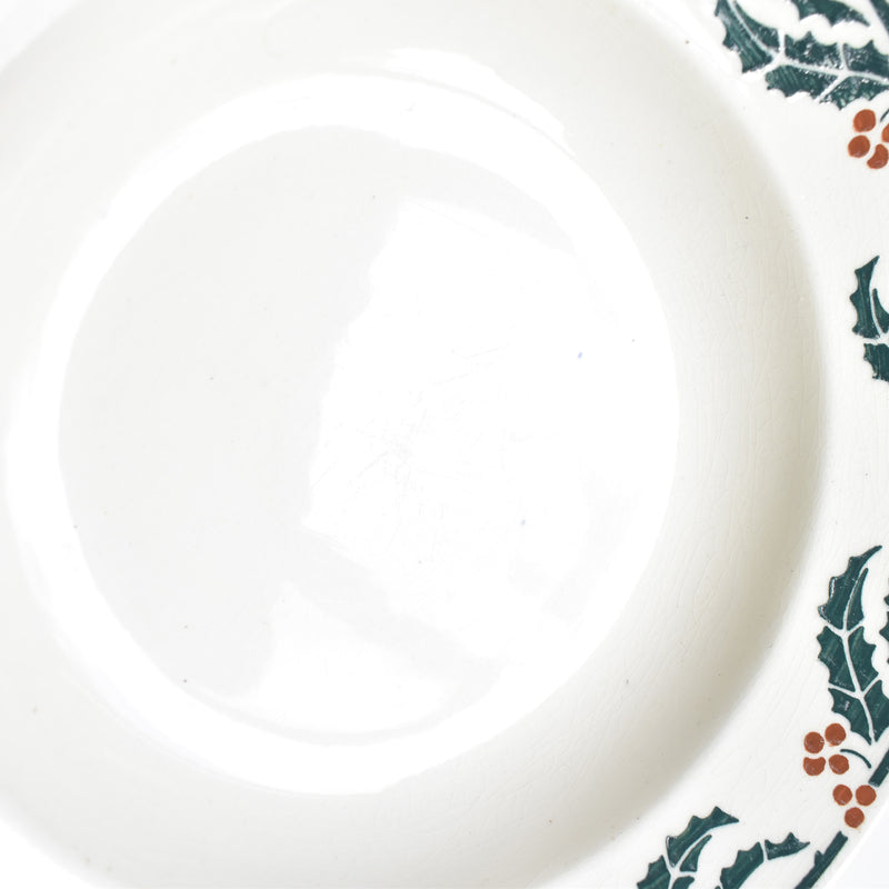 Vintage Deep Plate, KG Lunéville Houx