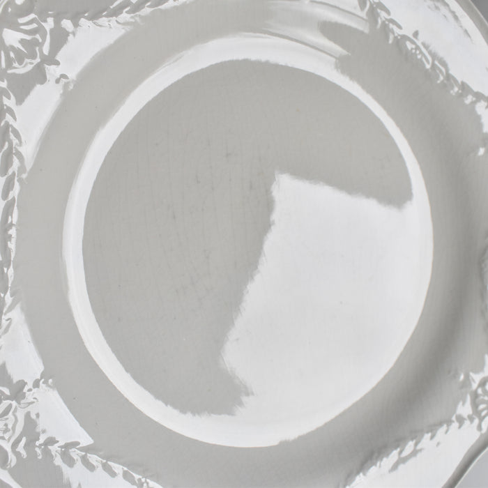 アンティークプレート ミントン クリームウエア B