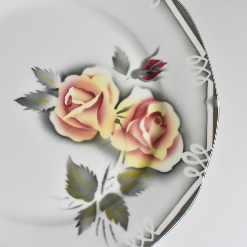 Vintage Plate Digoin & Sarreguemines Odile A