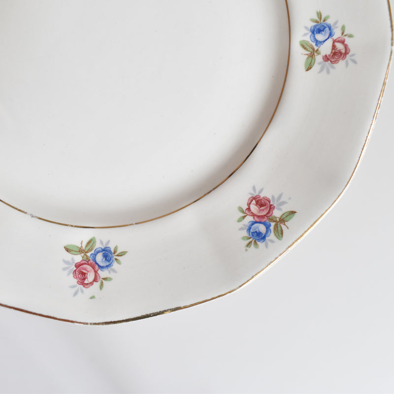 Vintage Dessert Plate Digoin & Sarreguemines 9123 B