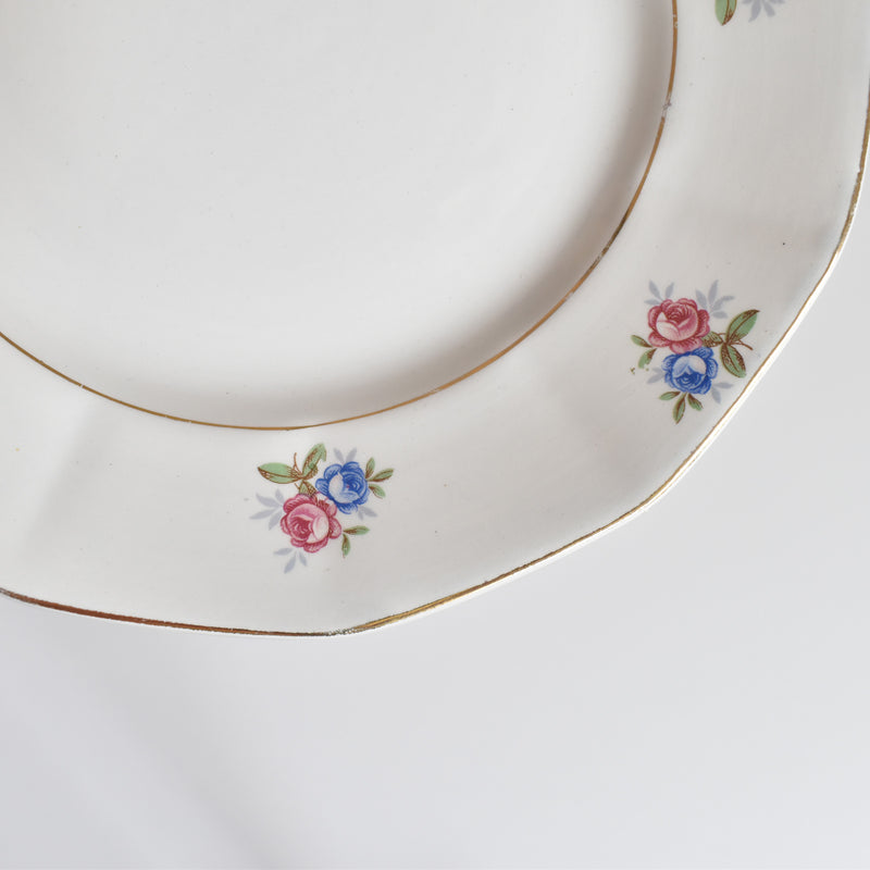 Vintage Dessert Plate Digoin & Sarreguemines 9123 B