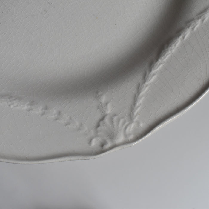 アンティークプレート ミントン クリームウエア B