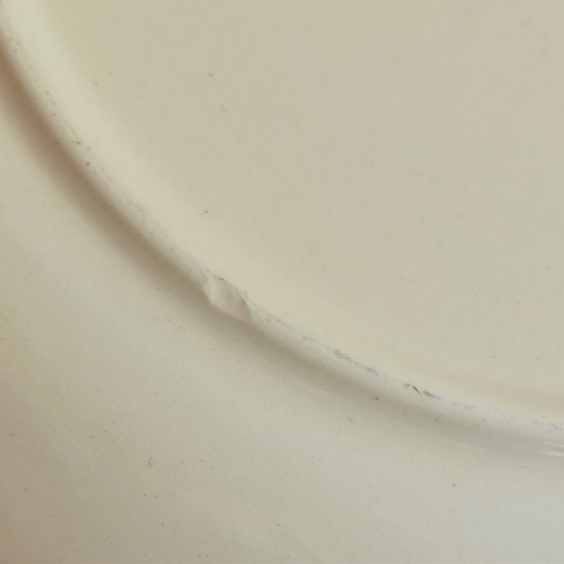 Antique plate Longchamp Petites roses