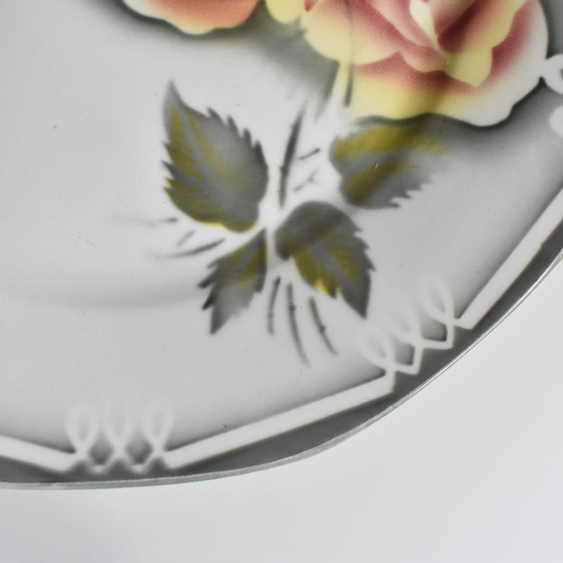 Vintage Plate Digoin & Sarreguemines Odile A
