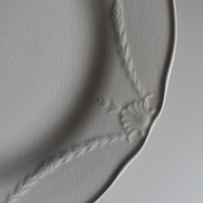 Antique Plate Minton Creamware B