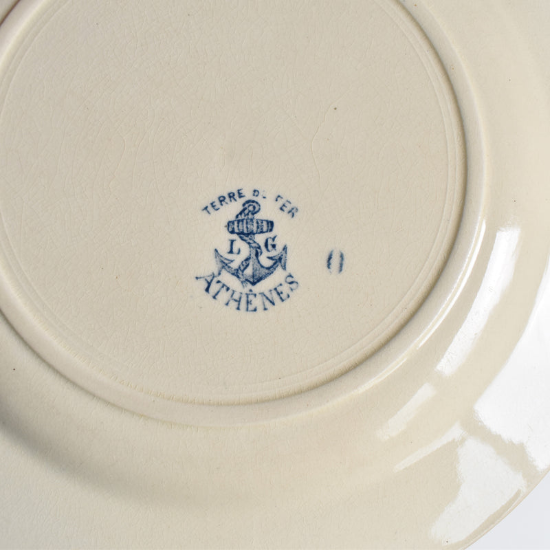 Antique Plate LG Clairefontaine Athènes